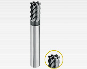 Long Shank 6 Flutes Square End Mills