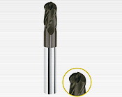 4 Flutes Ball Nose End Mills